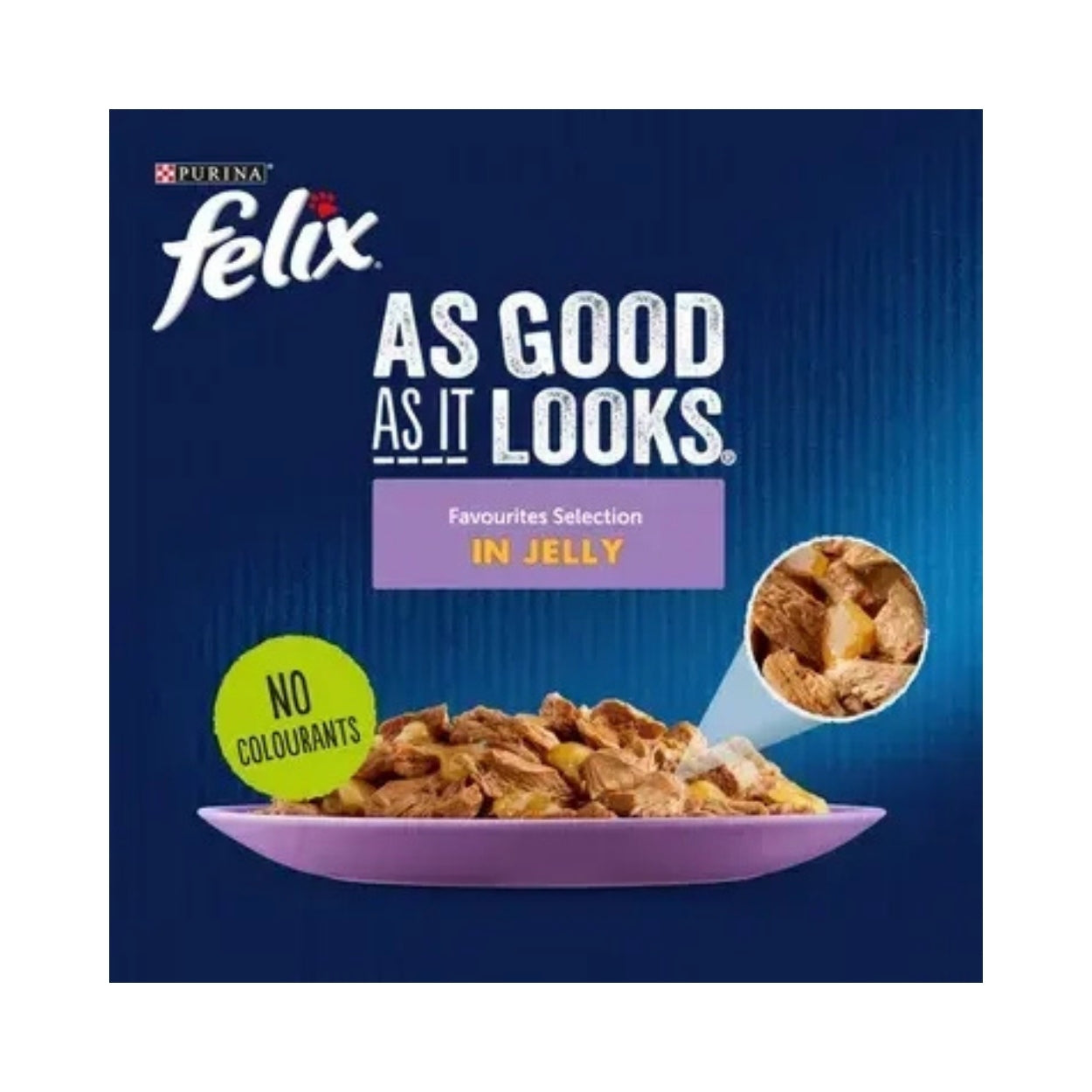 FELIX As Good As it Looks Favourites Selection in Jelly Wet Cat Food 120x85g