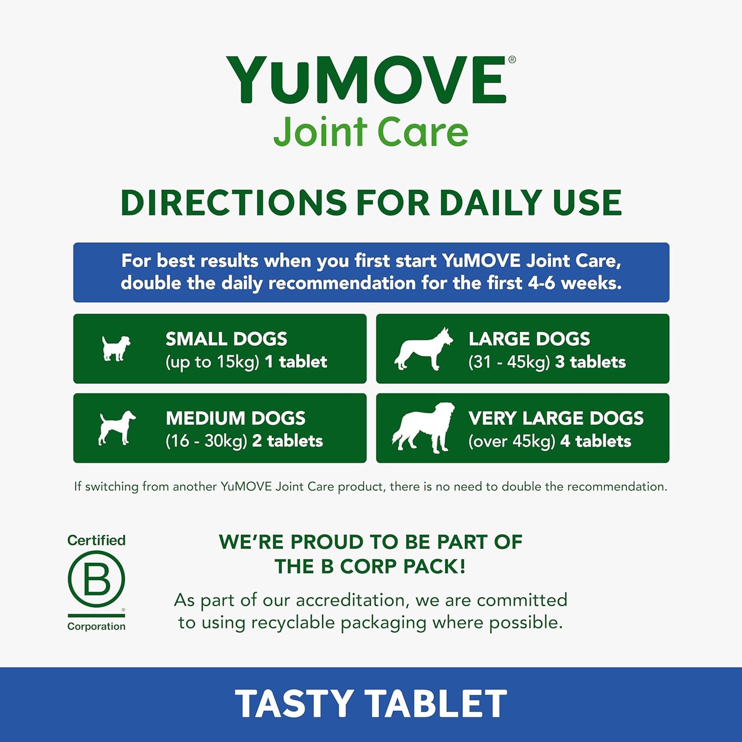 YuMOVE Senior Dog Joint Supplement – 120 Tablets