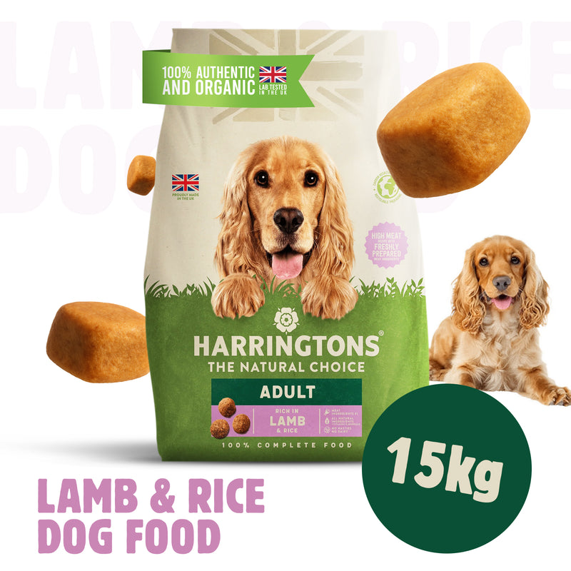 Harringtons Lamb & Rice Dog Food – 15kg